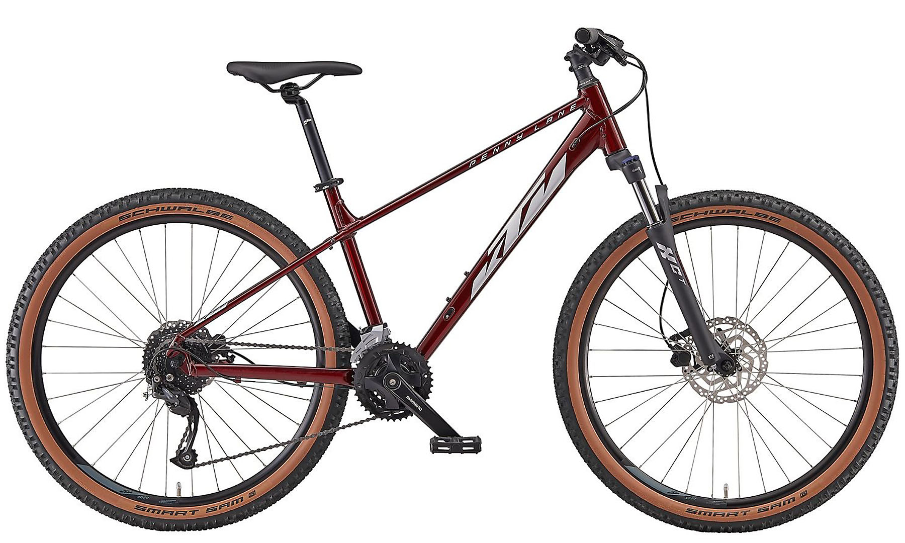 Fahrrad KTM Penny Lane 271 27,5'' Damen rot 2026 37 cm