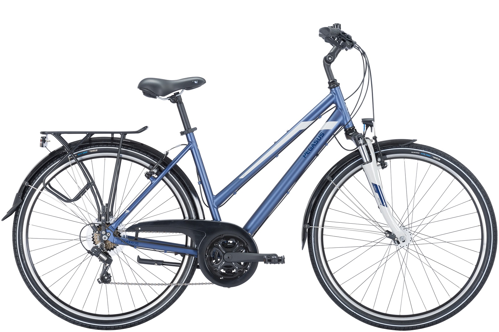 Fahrrad Pegasus Piazza 21 Damen Trapez dk. blau 2025 50 cm