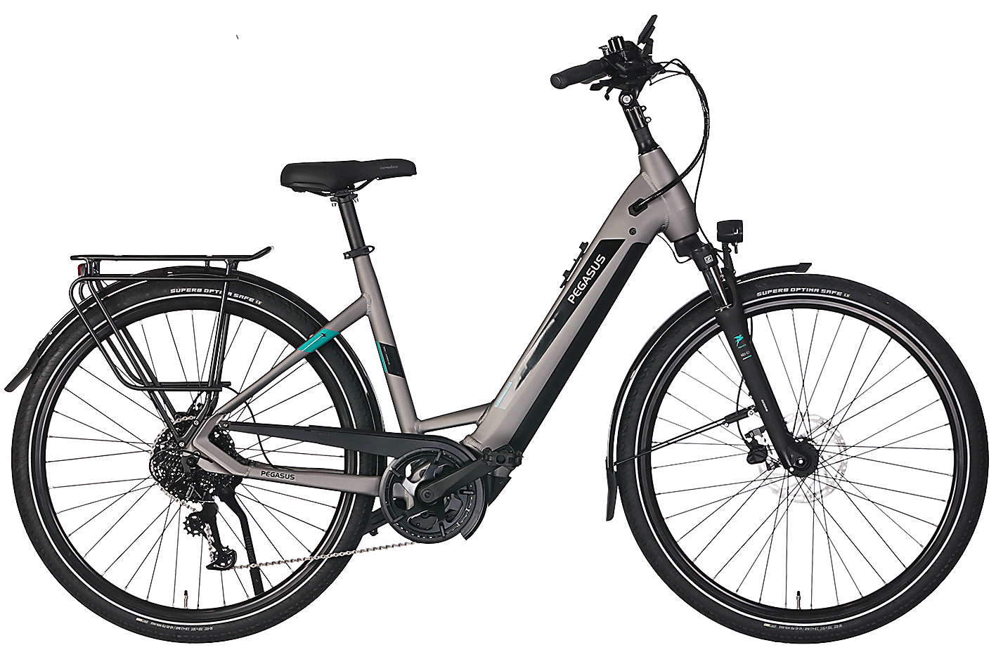 E-Bike Pegasus Evo CX 625 Wh Damen silber 2024 50 cm