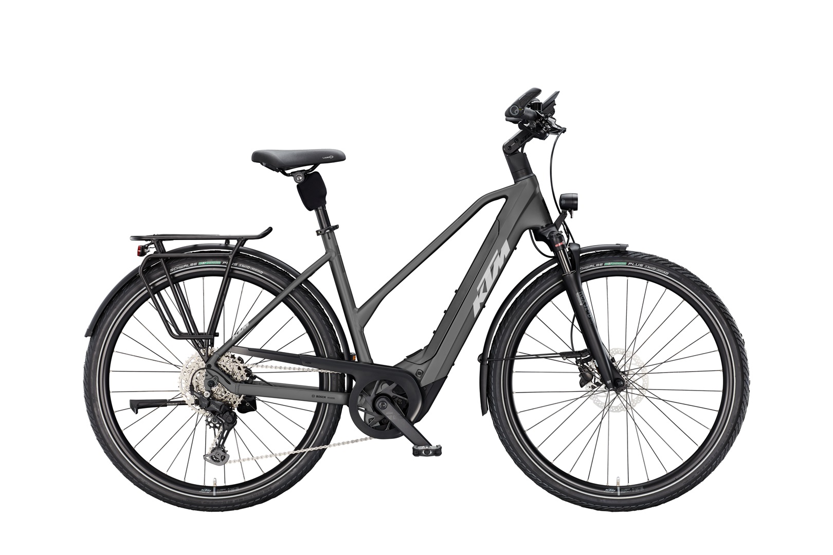 E-Bike KTM Cento 10 Plus 800 Wh Damen Trapez grau 2025 56 cm