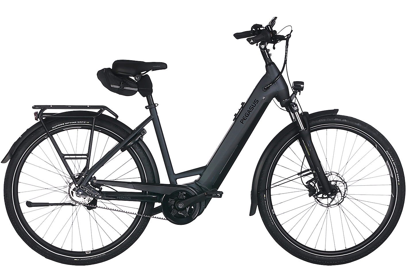 E-Bike Pegasus Premio Evo 5R Belt Limited 750 Wh Damen schwarz 2024 45 cm