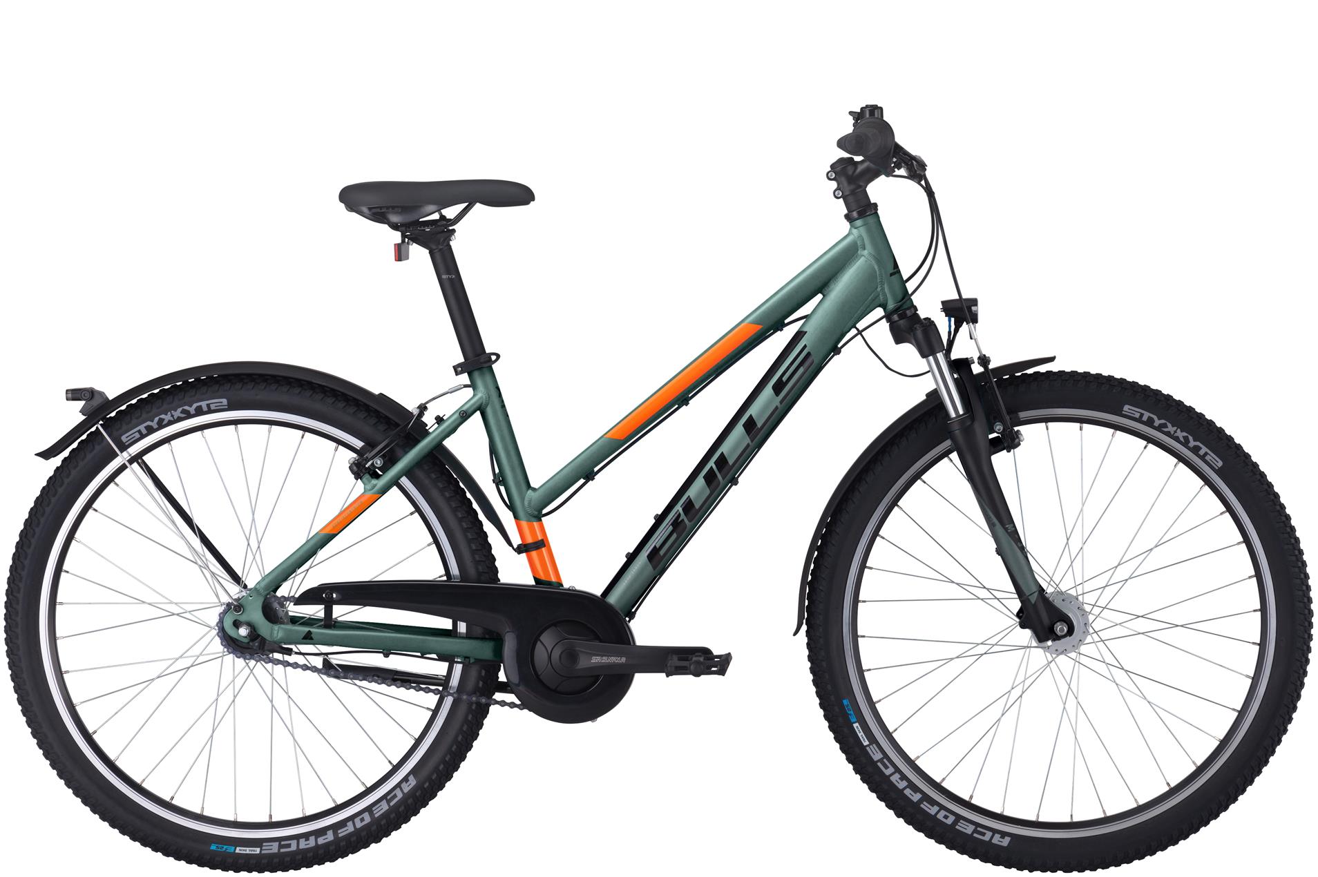 Mountainbike Bulls Sharptail Street 1 26'' 7-Gang Damen grün 2022/2023 51 cm