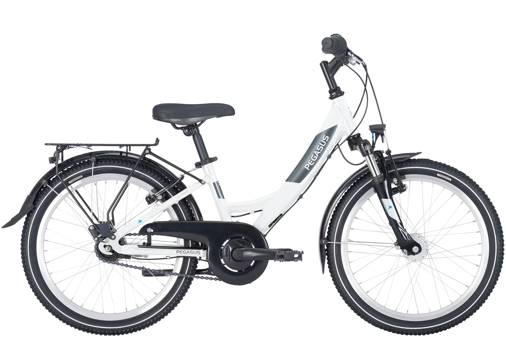 Fahrrad Pegasus Avanti 20'' 7 Gang Mädchen weiß 2024 28 cm