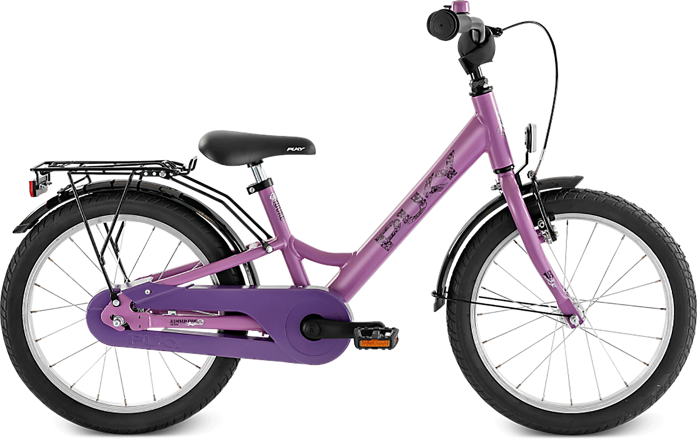 Fahrrad Puky Youke 18'' lila 2025 27 cm