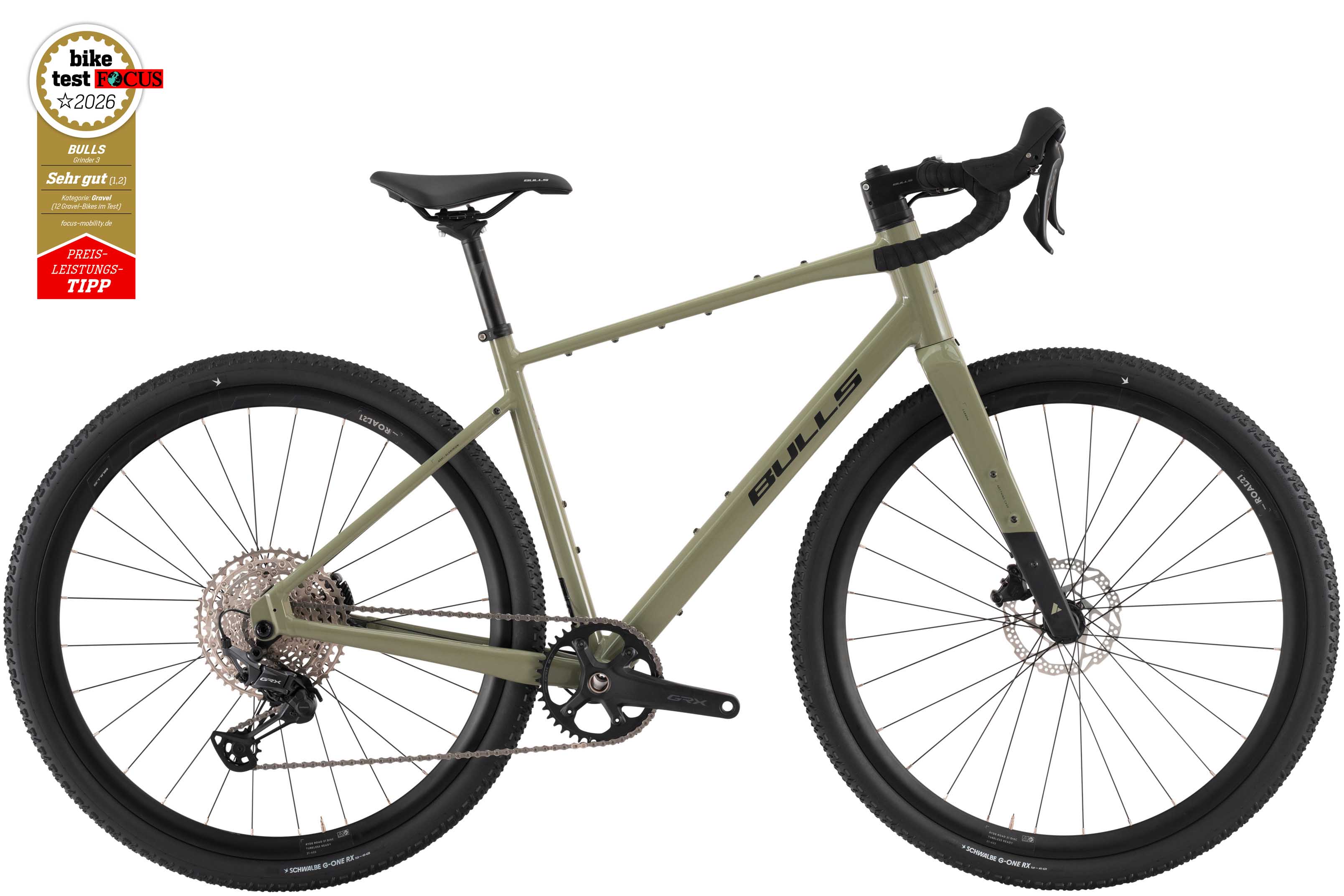 Fahrrad Bulls Grinder 3 grün 2026 45 cm