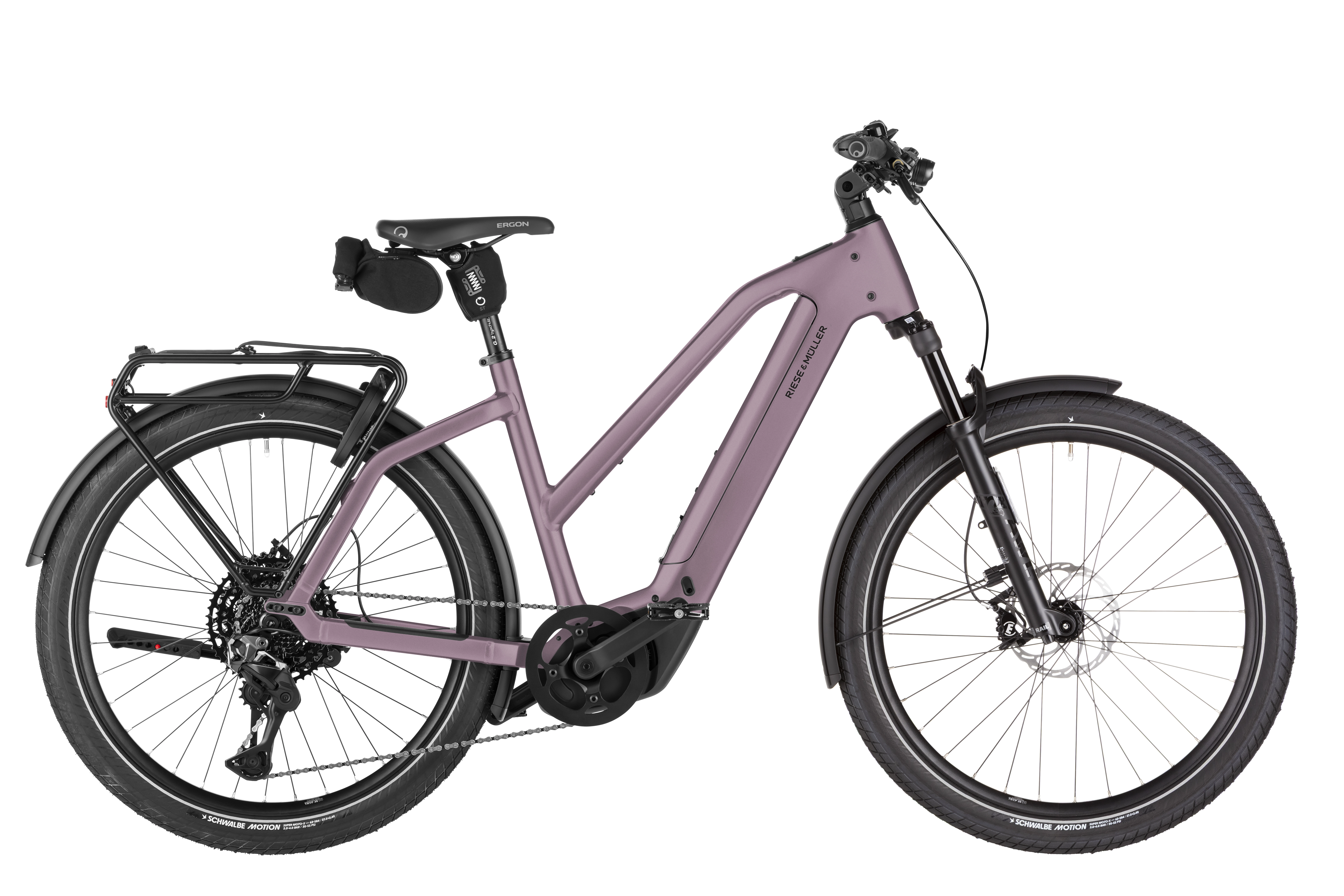 Riese & Müller Charger5 touring pro mixte 800 Wh Damen lila