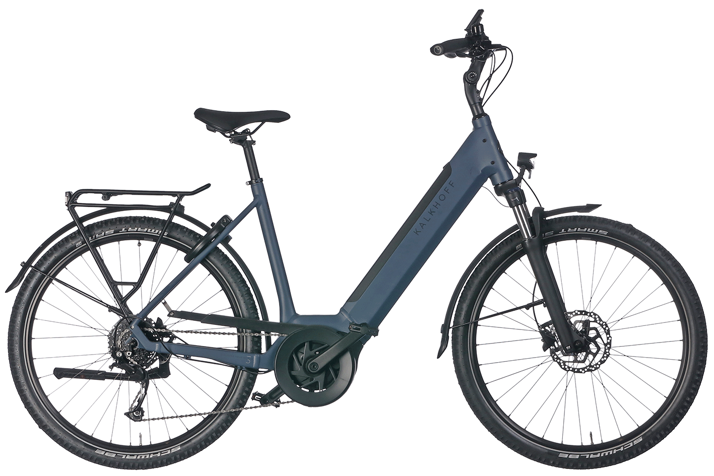 E-Bike Kalkhoff Entice 3.B Move 500 Wh Damen blau 2023/2024 43 cm