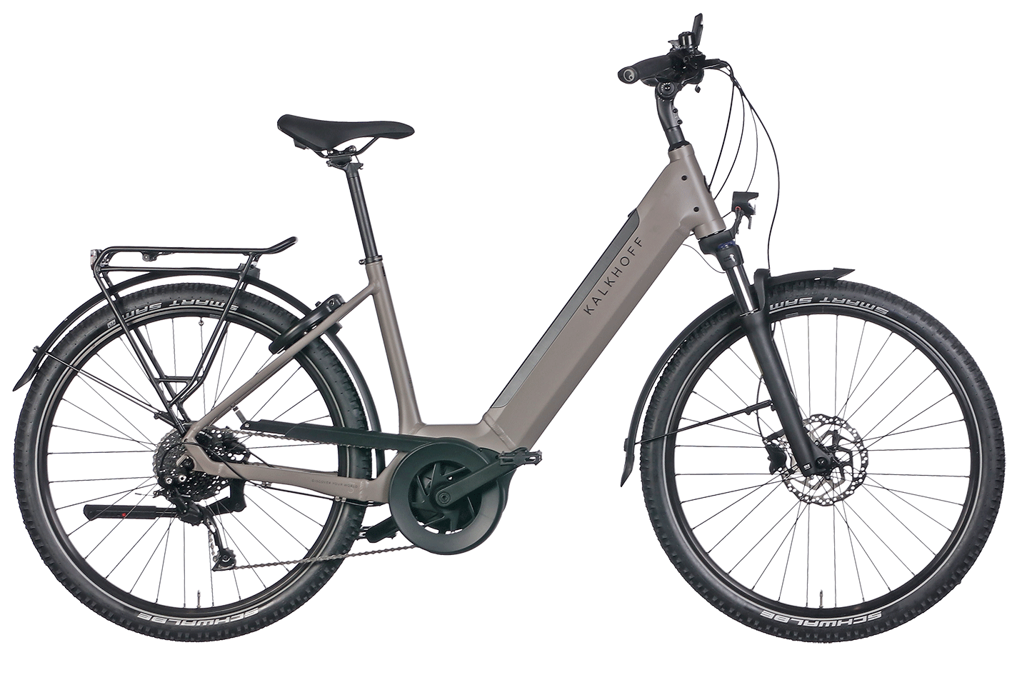E-Bike Kalkhoff Entice 3.B Move 500 Wh Damen grau 2023/2024 48 cm
