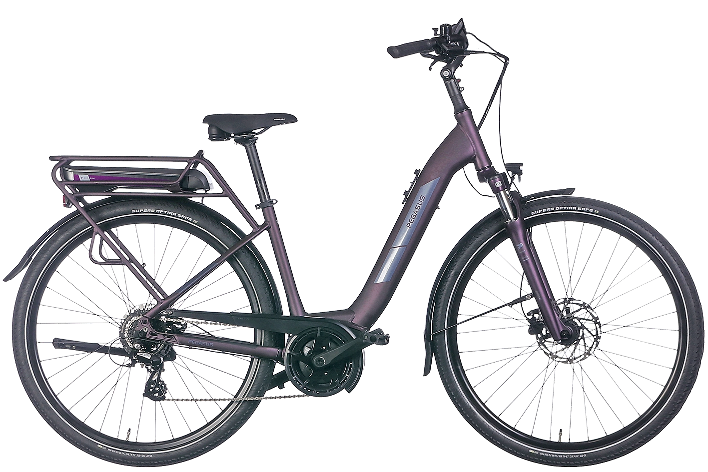 Pegasus Solero E8 Plus 500 Wh Damen lila 2024 Pegasus Solero E8 Plus 500 Wh Damen lila 2024