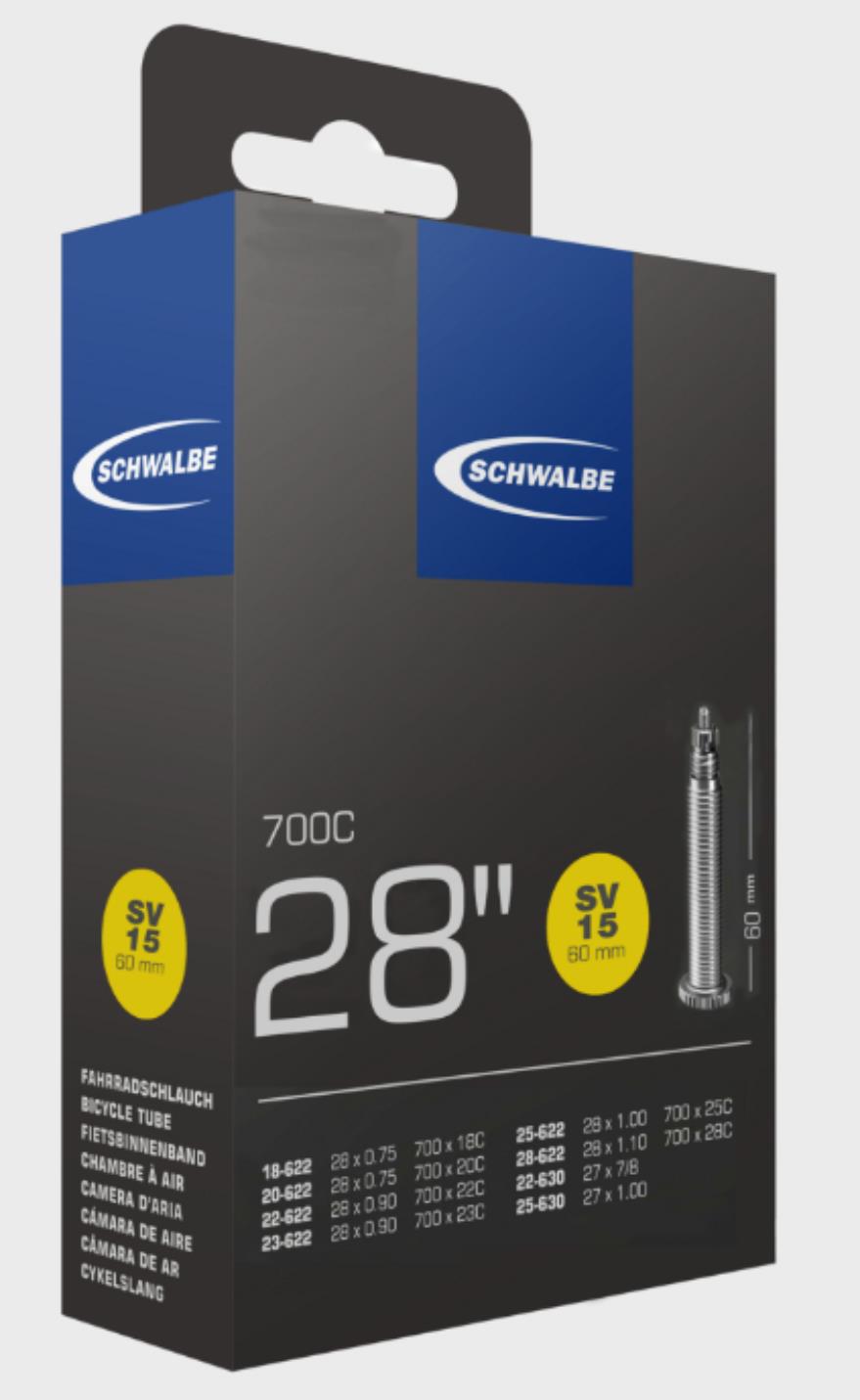 Schwalbe Schlauch Nr. 15 28'' SV/Sclaverand/französisch