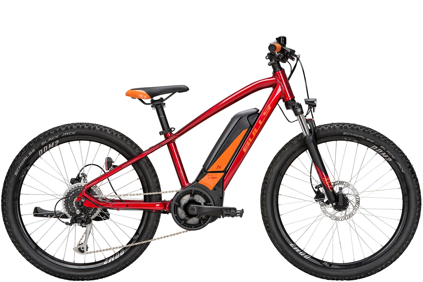 E-Bike Bulls Twenty 4 E 24'' 500 Wh rot 32 cm