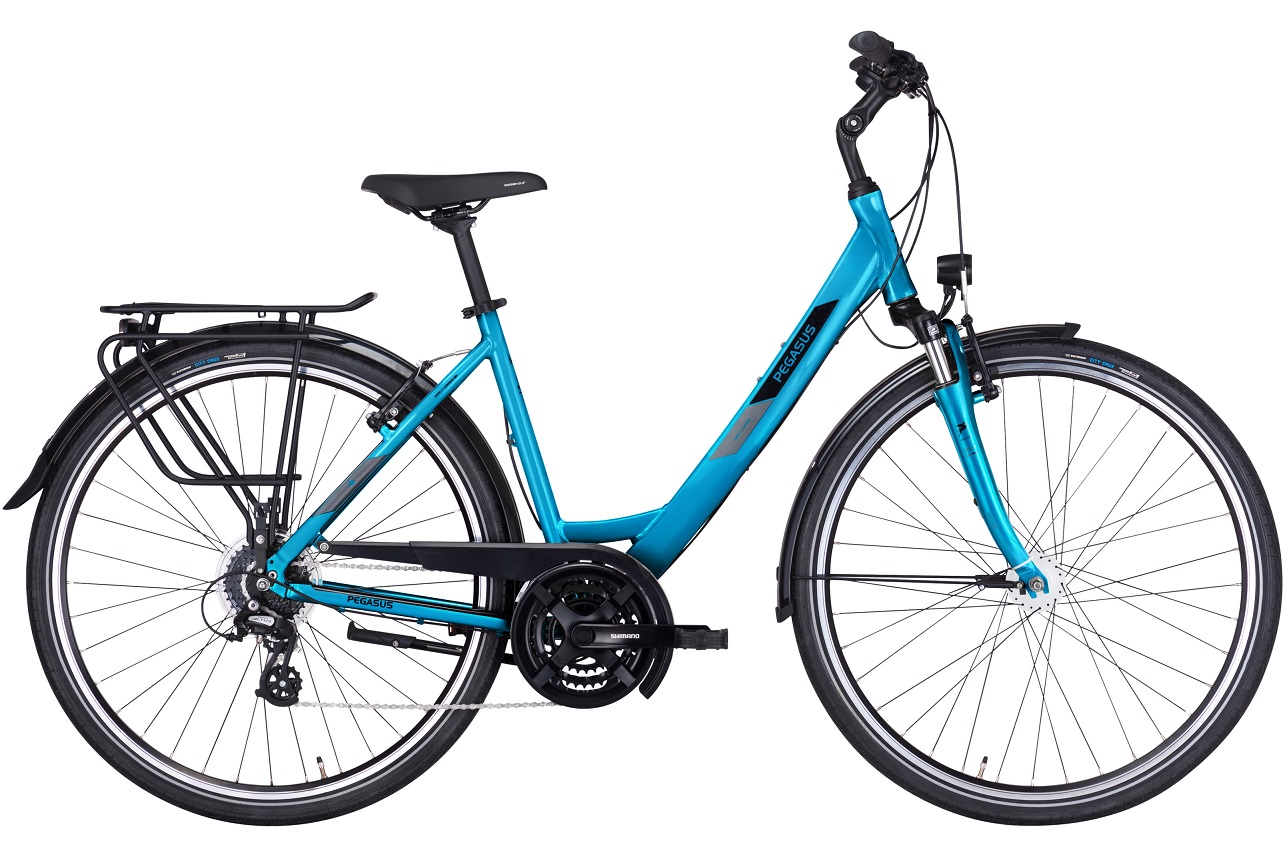 Fahrrad Pegasus Solero SL 24 Damen blau 2026 55 cm