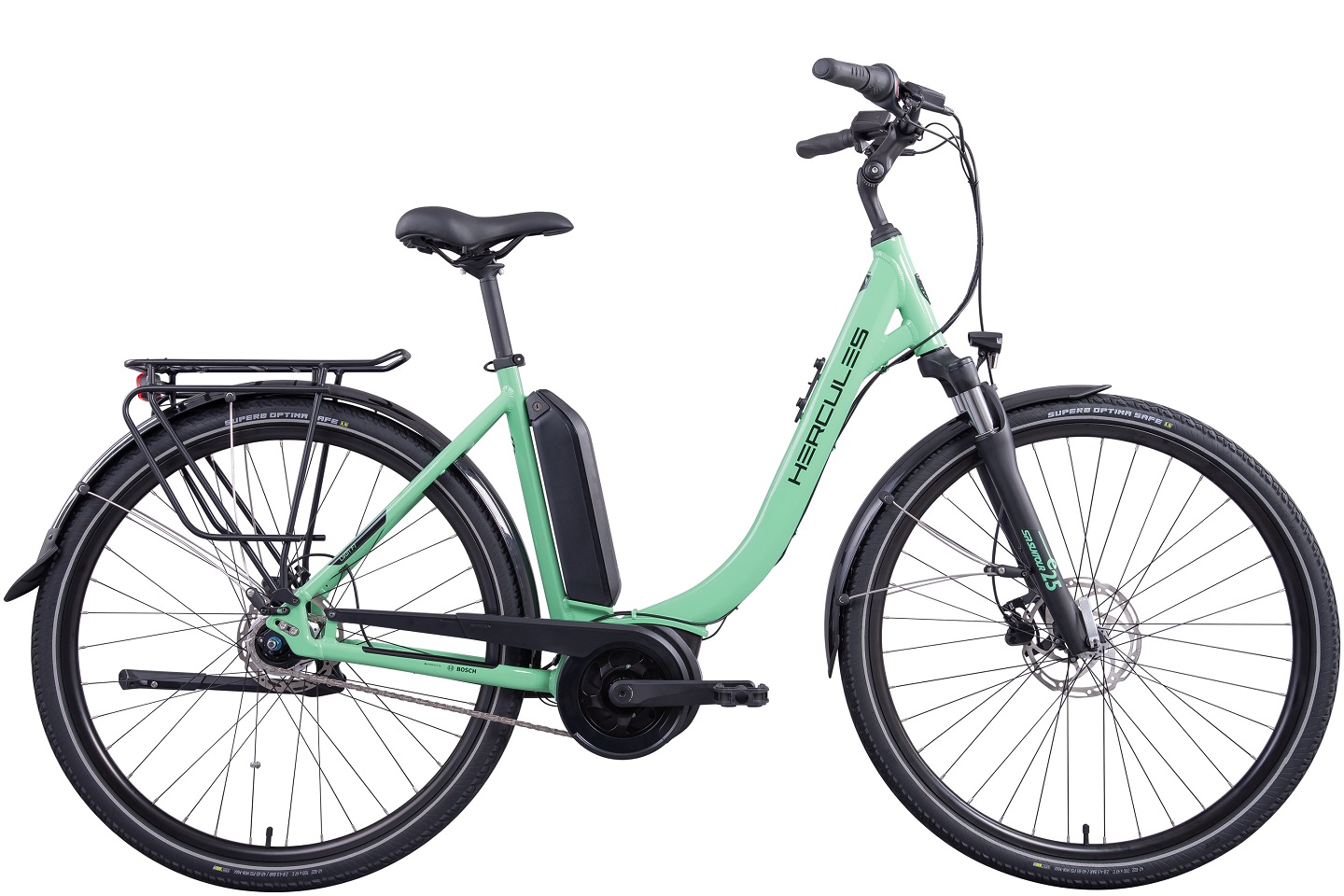 Hercules Lyon R7 545 Wh Damen grün 2026