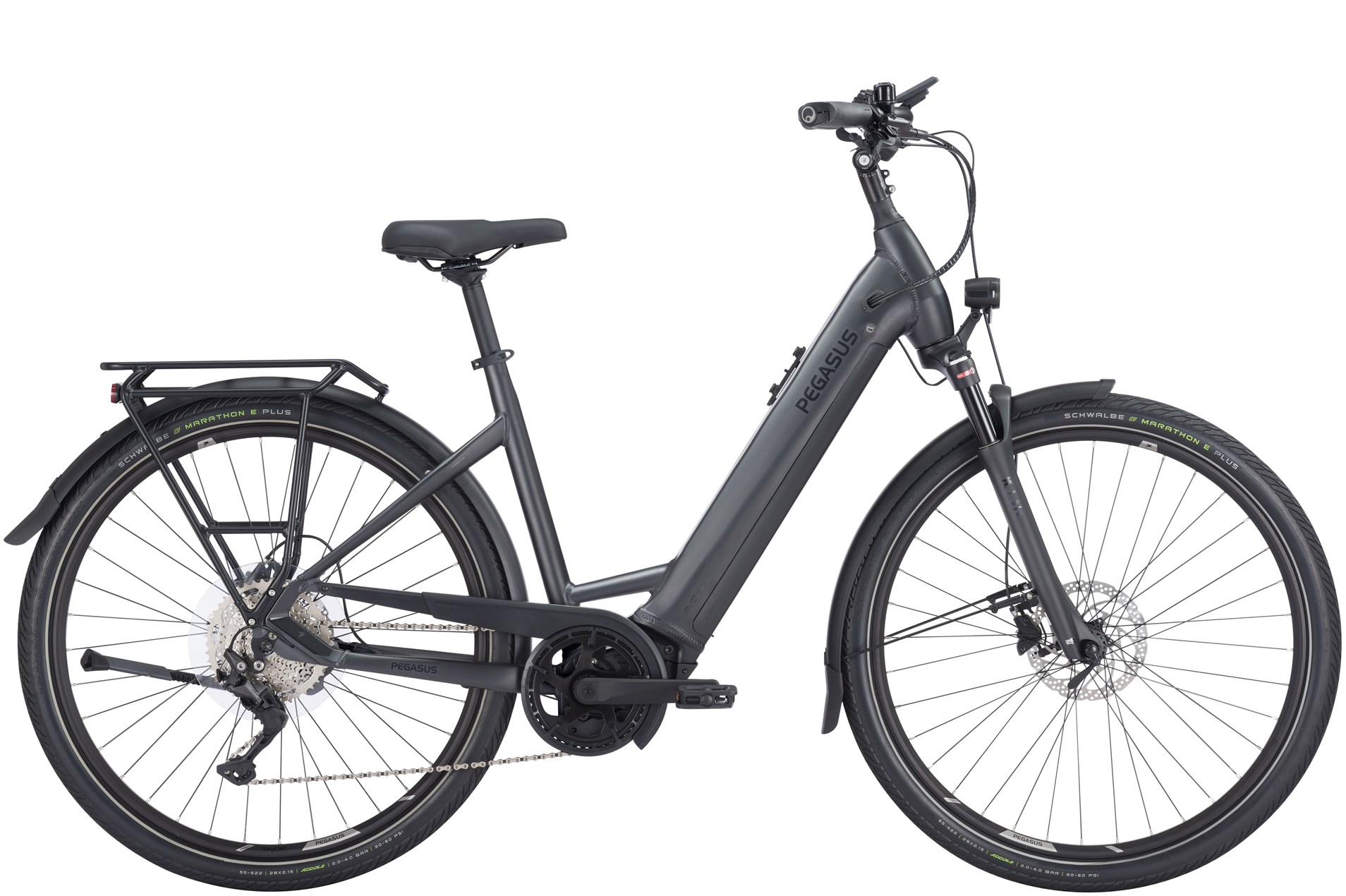 E-Bike Pegasus Premio Evo 10 lite 750 Wh Damen schwarz 2024 45 cm