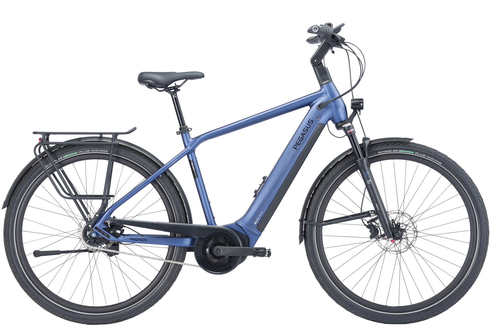 E-Bike XXL Pegasus Strong Evo 5R 750 Wh Herren blau 2024 65 cm