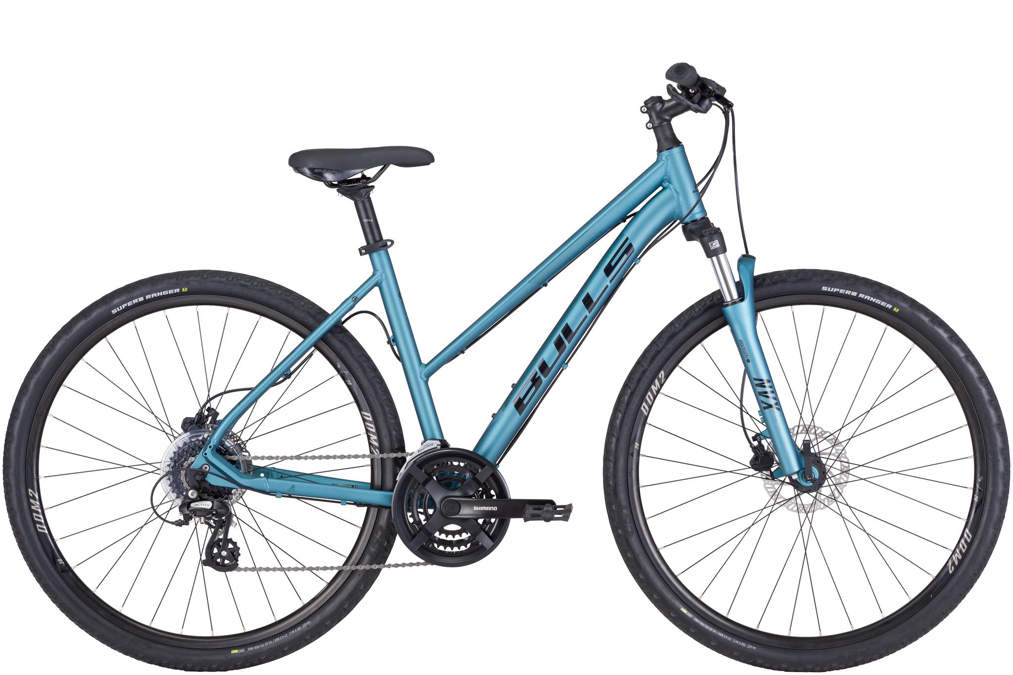 Fahrrad Bulls Crossbike 1 Damen blau 2024 54 cm