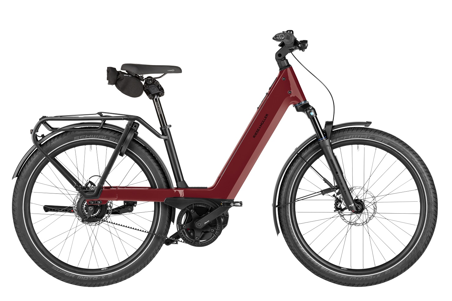 Riese & Müller Nevo5 vario Comf Kit 800 Wh Damen rot 2026