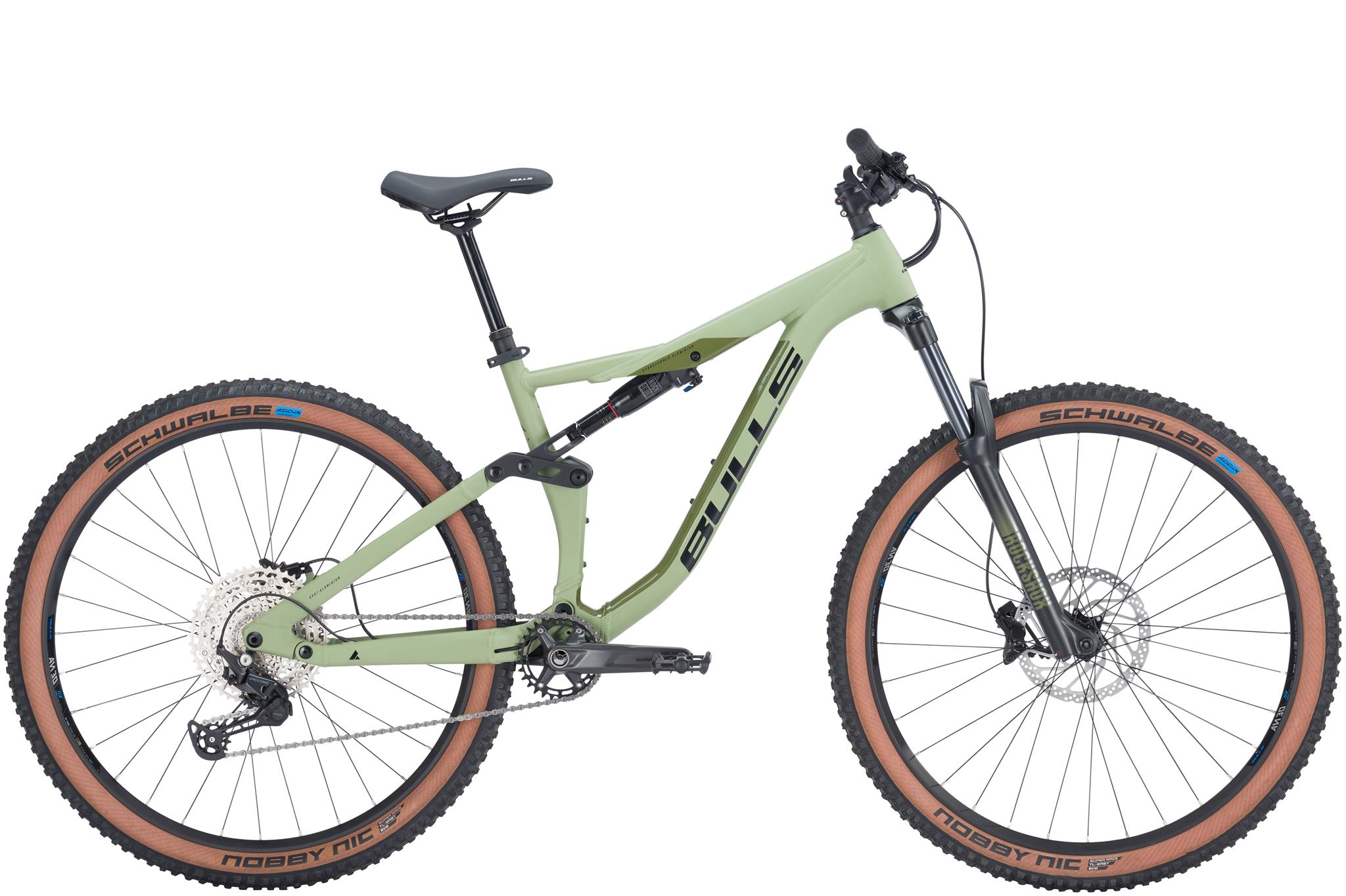 Mountainbike Bulls Copperhead FSX 2 29'' grün 2024 41 cm