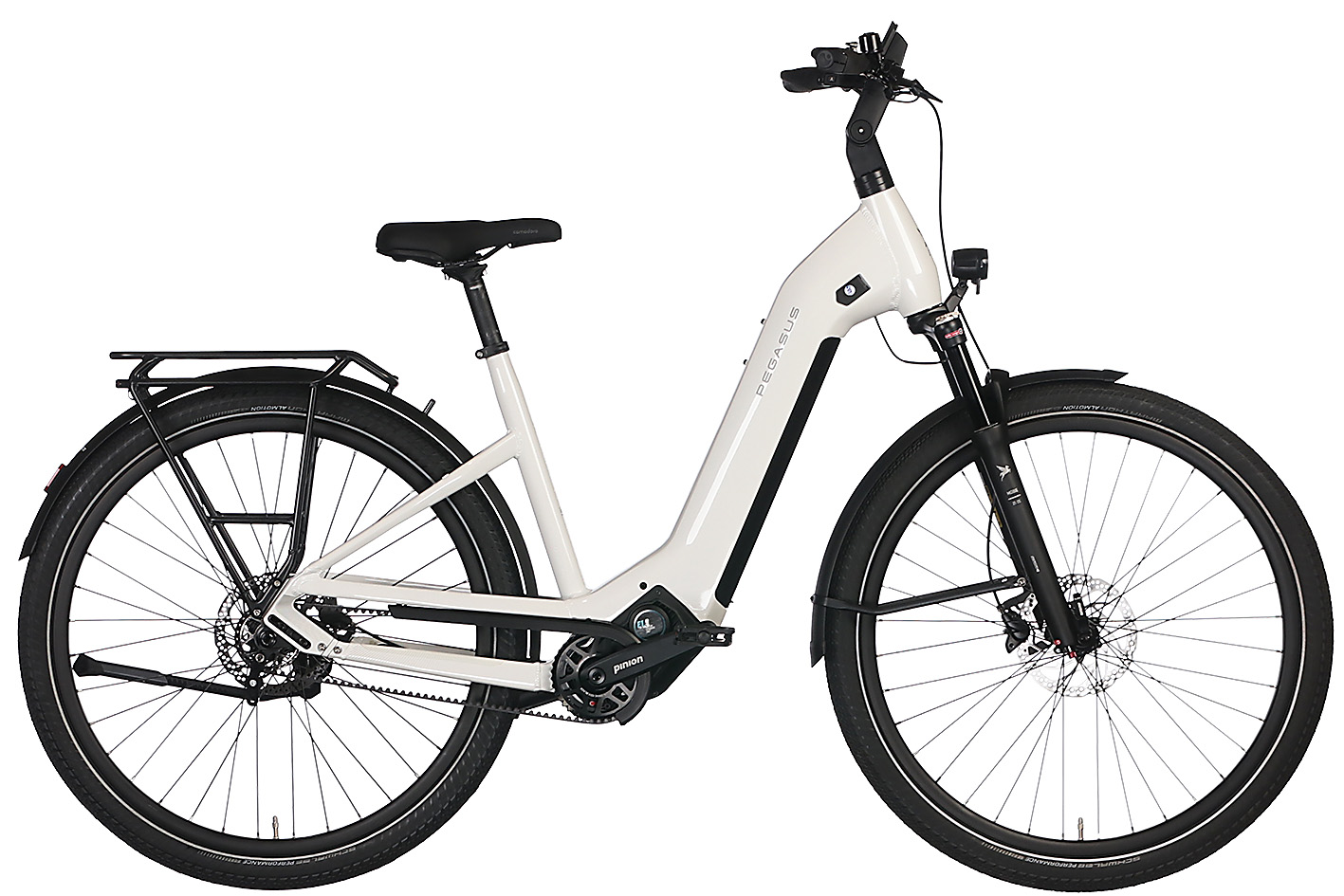 E-Bike Pegasus Estremo EVO 9 Belt Damen 700 Wh weiß 2025 50 cm