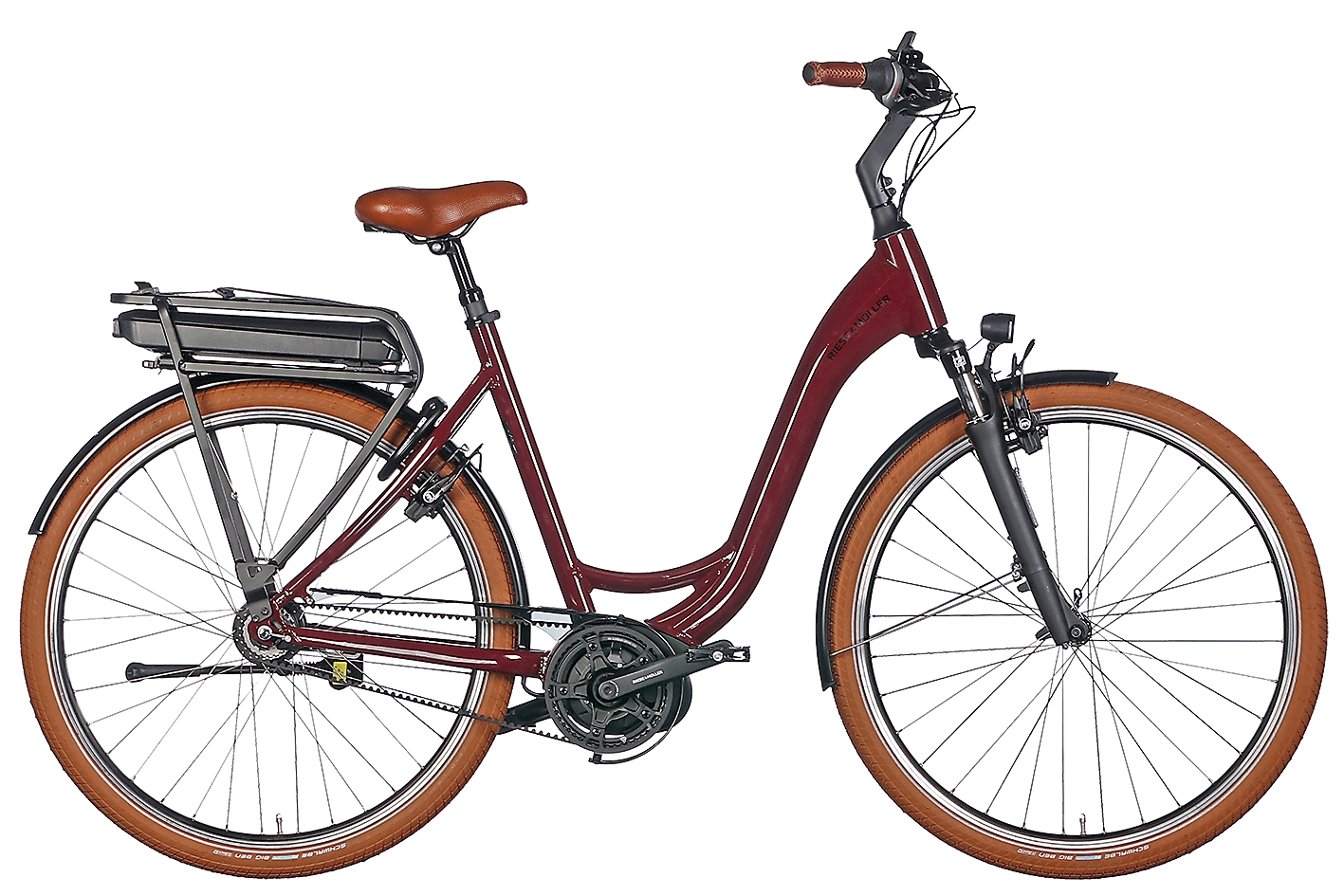 Riese & Müller Swing4 Rücktritt 500 Wh Damen rot