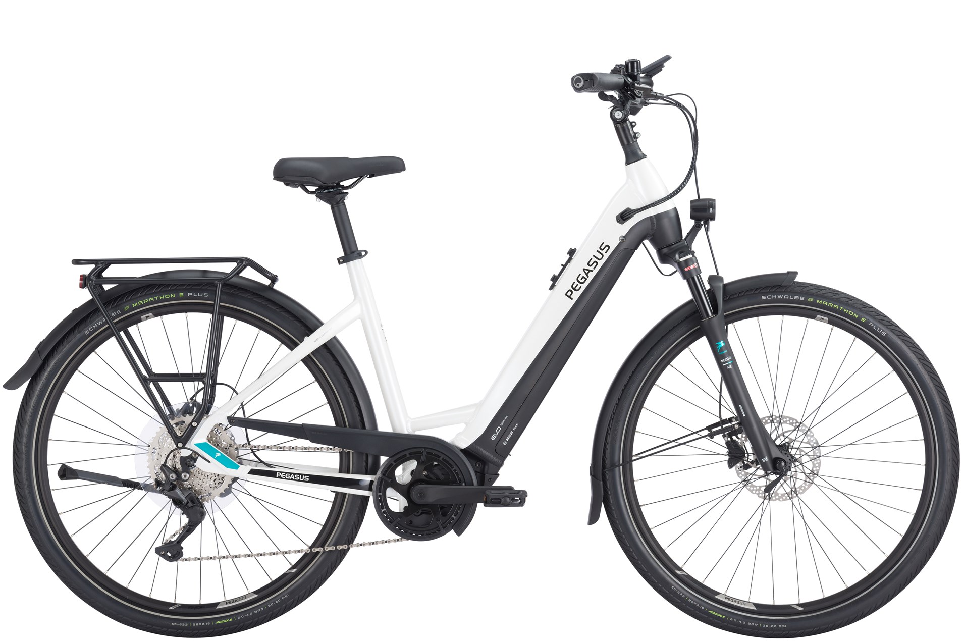 E-Bike Pegasus Premio Evo 10 lite 750 Wh Damen weiß 2024 55 cm