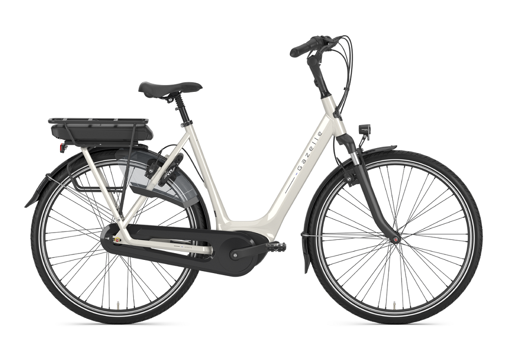 E-Bike Gazelle Arroyo C7+ HMB 500 Wh Damen weiß 2024 61 cm