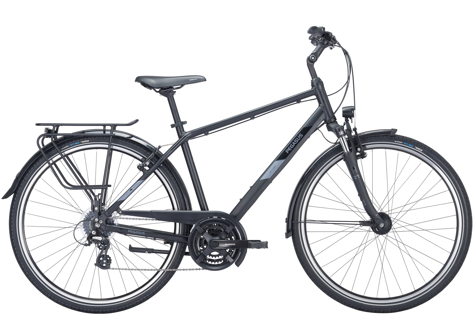Fahrrad Pegasus Solero SL 24 Herren schwarz 2024 55 cm