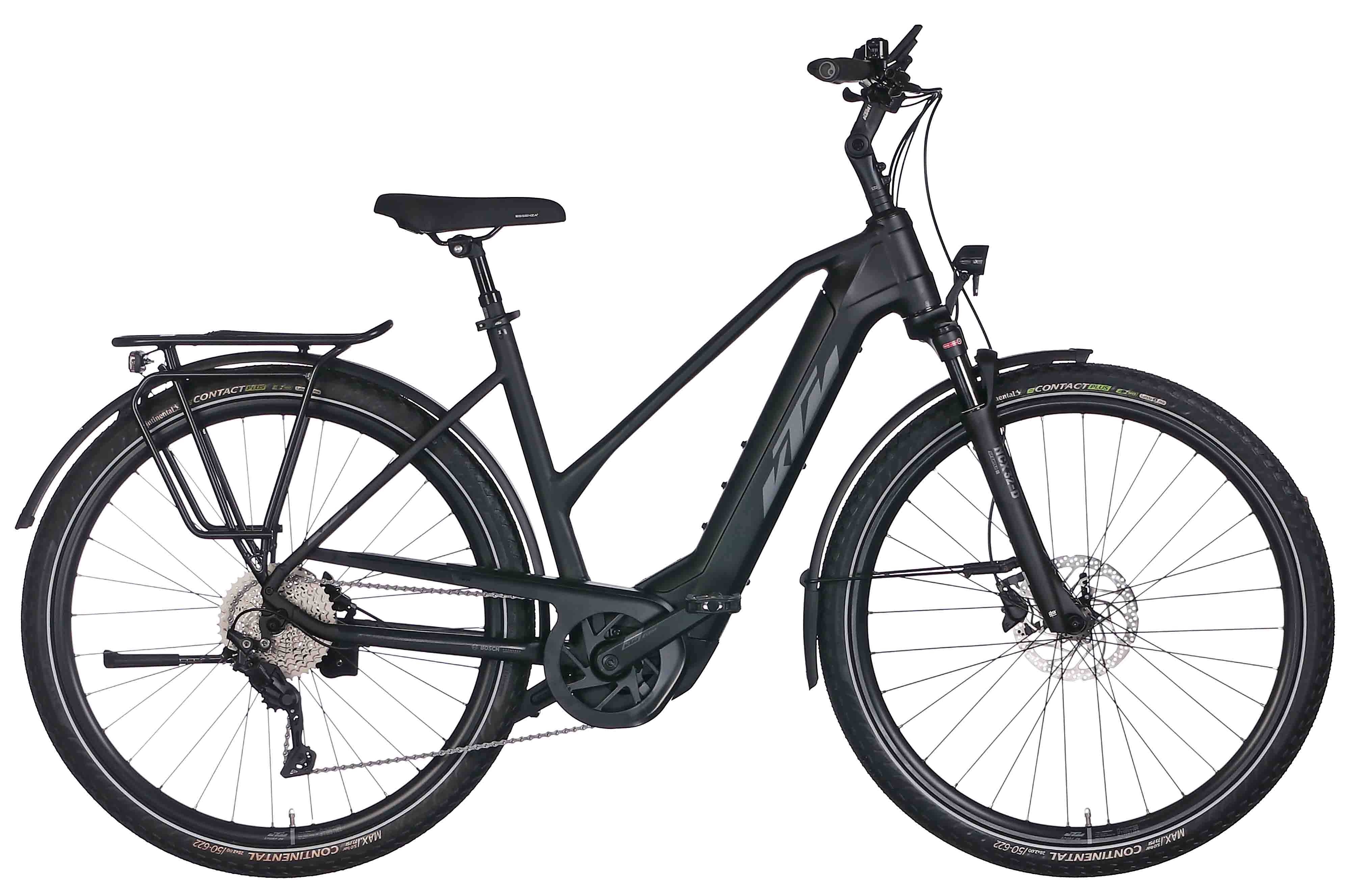 E-Bike KTM Macina Tour CX 610 625 Wh Damen Trapez schwarz 2025 46 cm