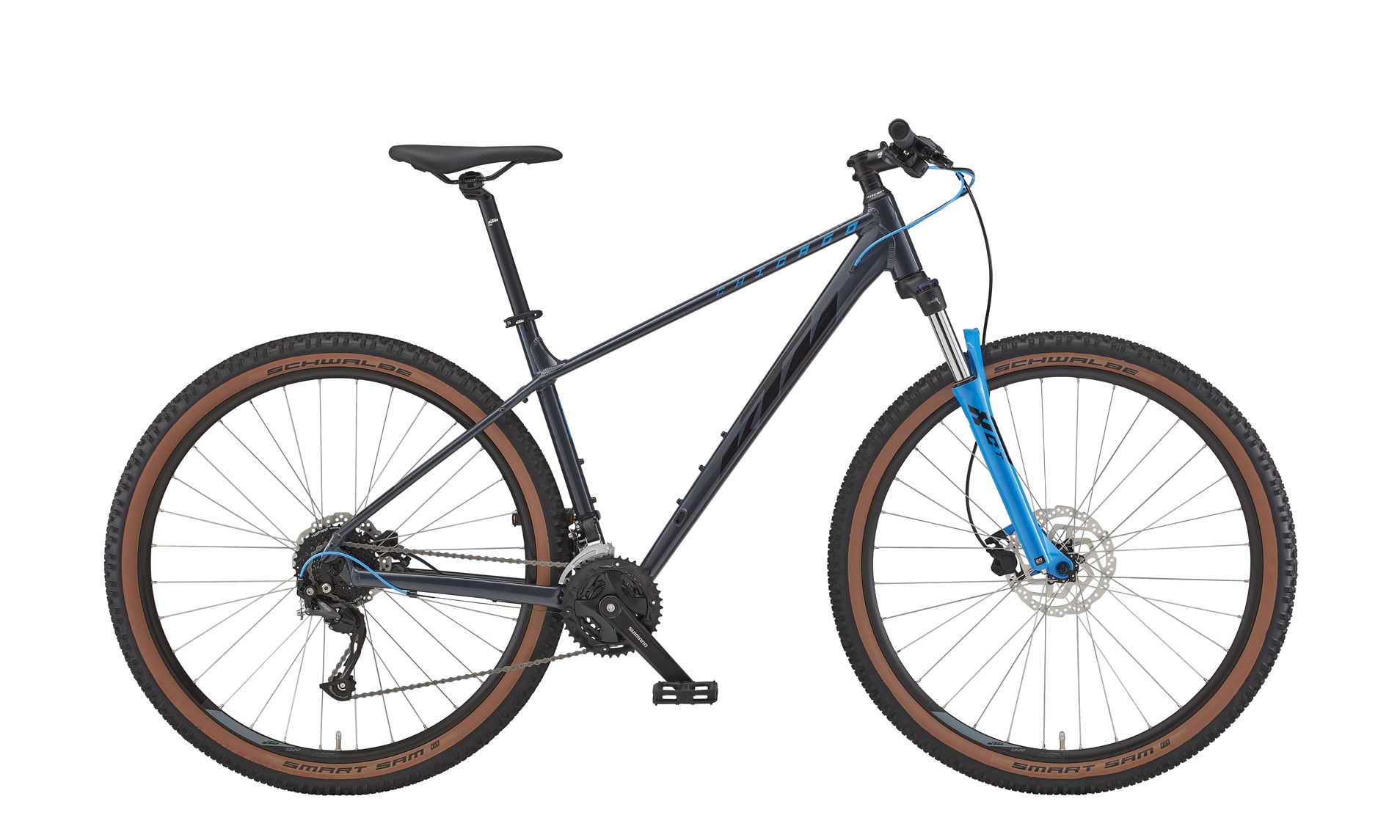 Fahrrad KTM Chicago 291 grau 2022 43 cm