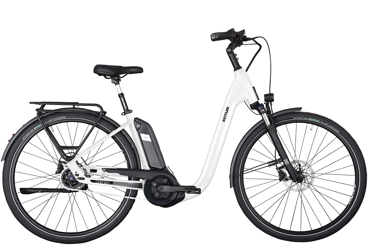 E-Bike Kettler E-Comfort 8 RT 545 Wh Damen weiß 2025 46 cm