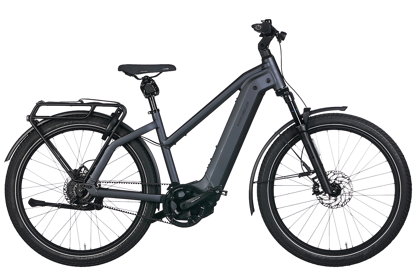 E-Bike Riese & Müller Charger4 GT Vario 750Wh Damen Mixte blau 53 cm