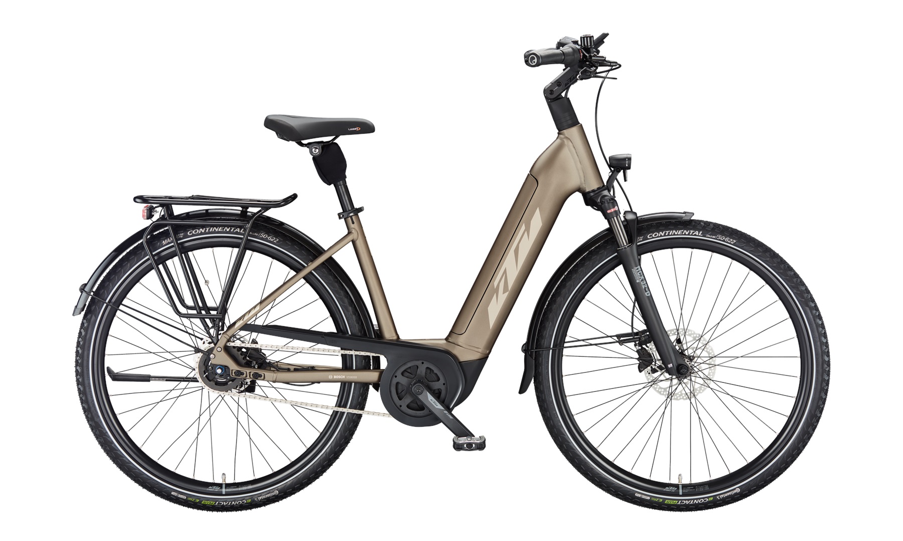 E-Bike KTM Macina City P610 RT 625 Wh Damen braun 2025 56 cm