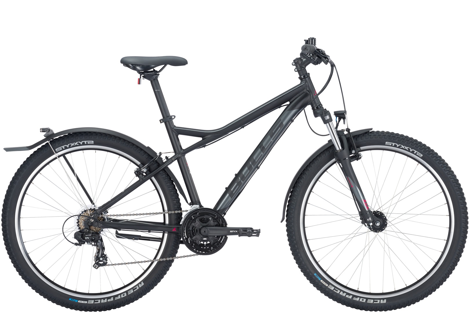 Fahrrad Bulls Nandi Street 27,5'' Damen schwarz 2024 51 cm