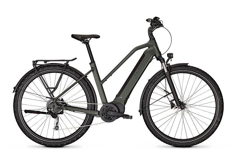 Kalkhoff Entice 5 Season 625 Wh Damen Trapez grün 2025
