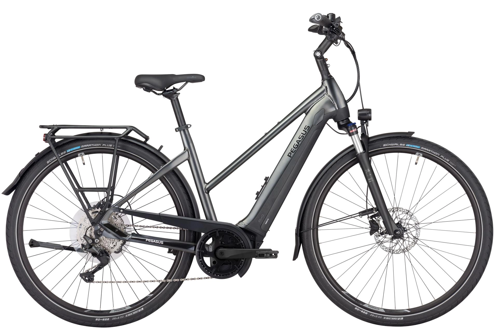 Pegasus Premio Evo 10 Lite 500 Wh Damen Trapez anthrazit 202