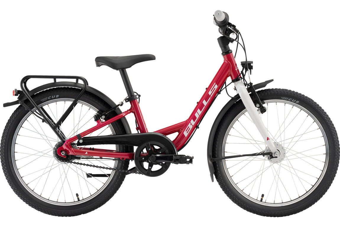 Bulls Tokee Street 24'' 7 Gang outer Mädchen rot 2026