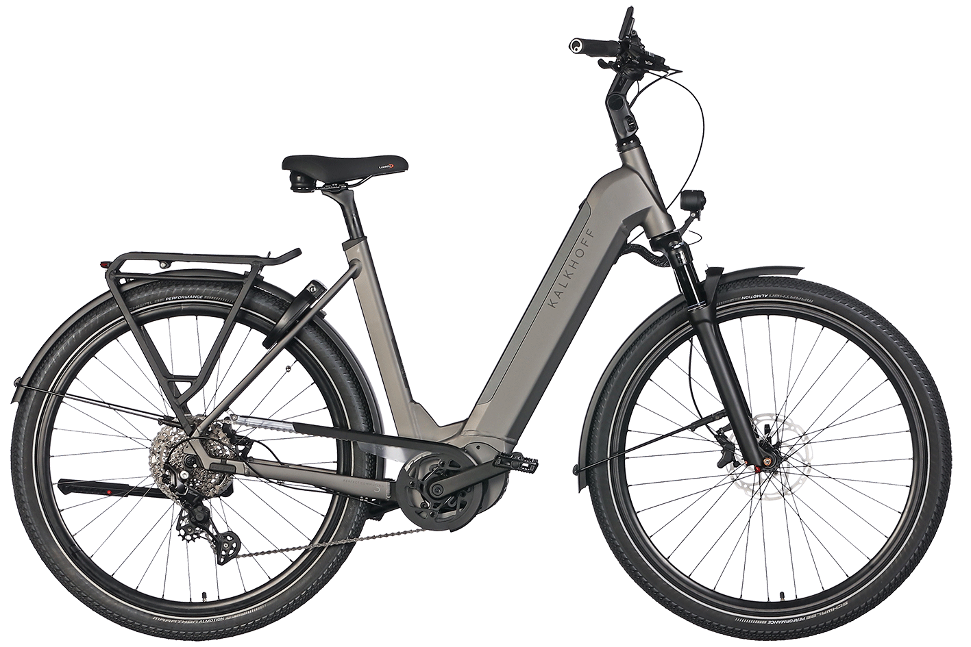 E-Bike Kalkhoff Endeavour 5.B Advance+ 625 Wh Damen grau 2023/2024 48 cm