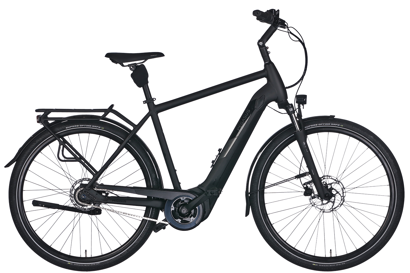E-Bike Cityrad Pegasus Solero Evo 8R Limited 625 Wh Herren schwarz 2024 50 cm