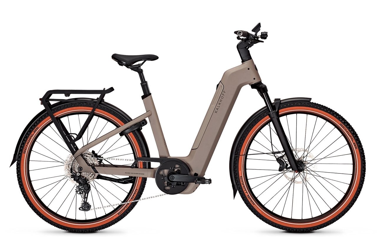 E-Bike Kalkhoff Entice 5+ Advance 800 Wh Damen grau 2025 43 cm