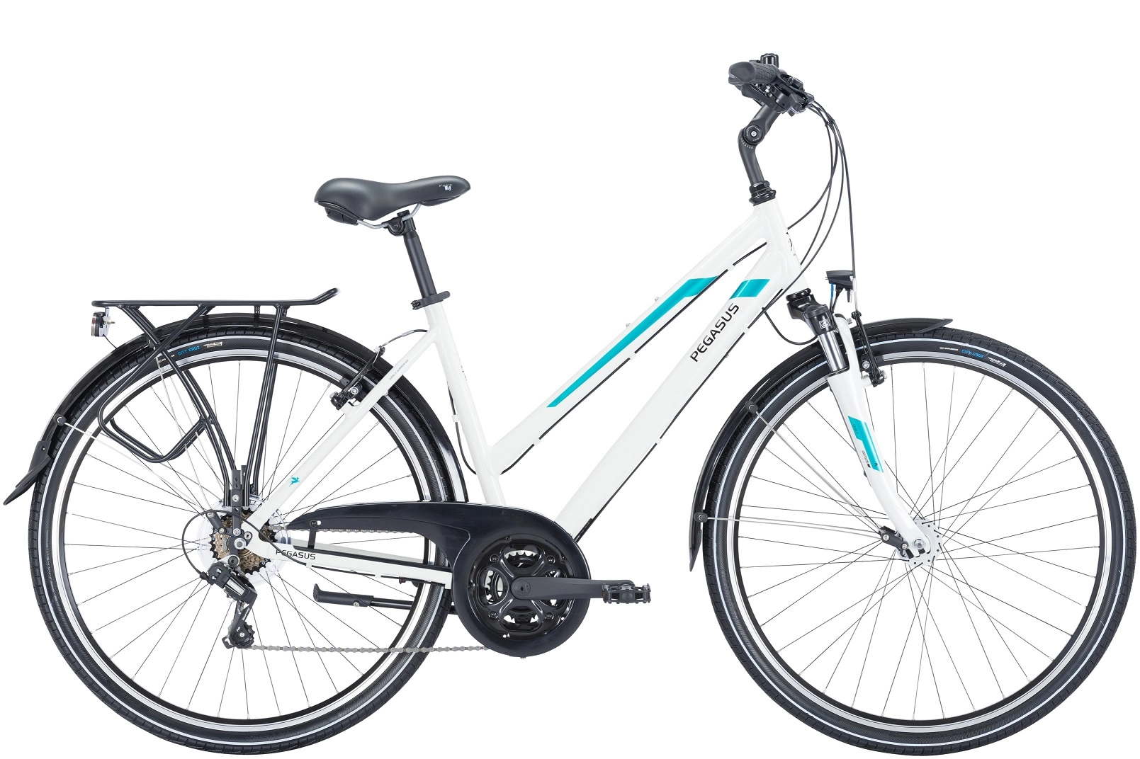 Pegasus Piazza 21 Damen Trapez weiß 2025