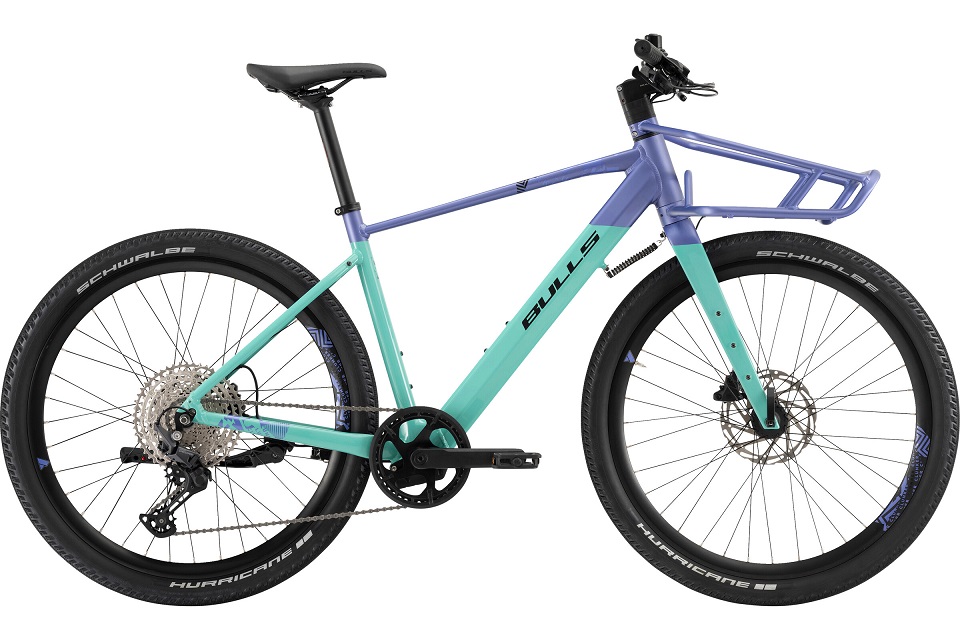 E-Bike Gravel Bike Bulls Clunker EVO 520 Wh Herren blau 2026 48 cm