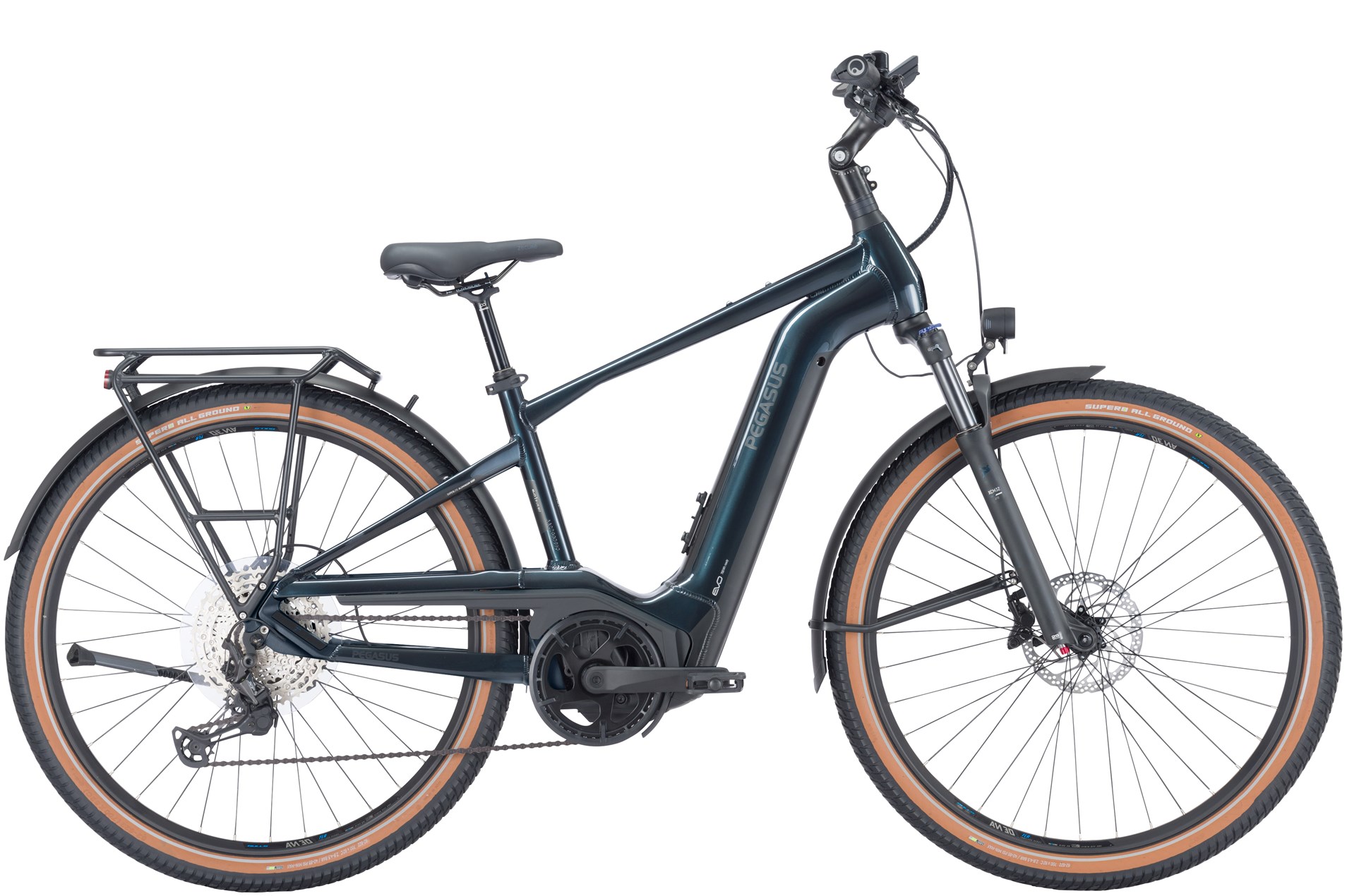 E-Bike Pegasus Savino Evo 12 lite 750 Wh Herren schwarz 2024 55 cm