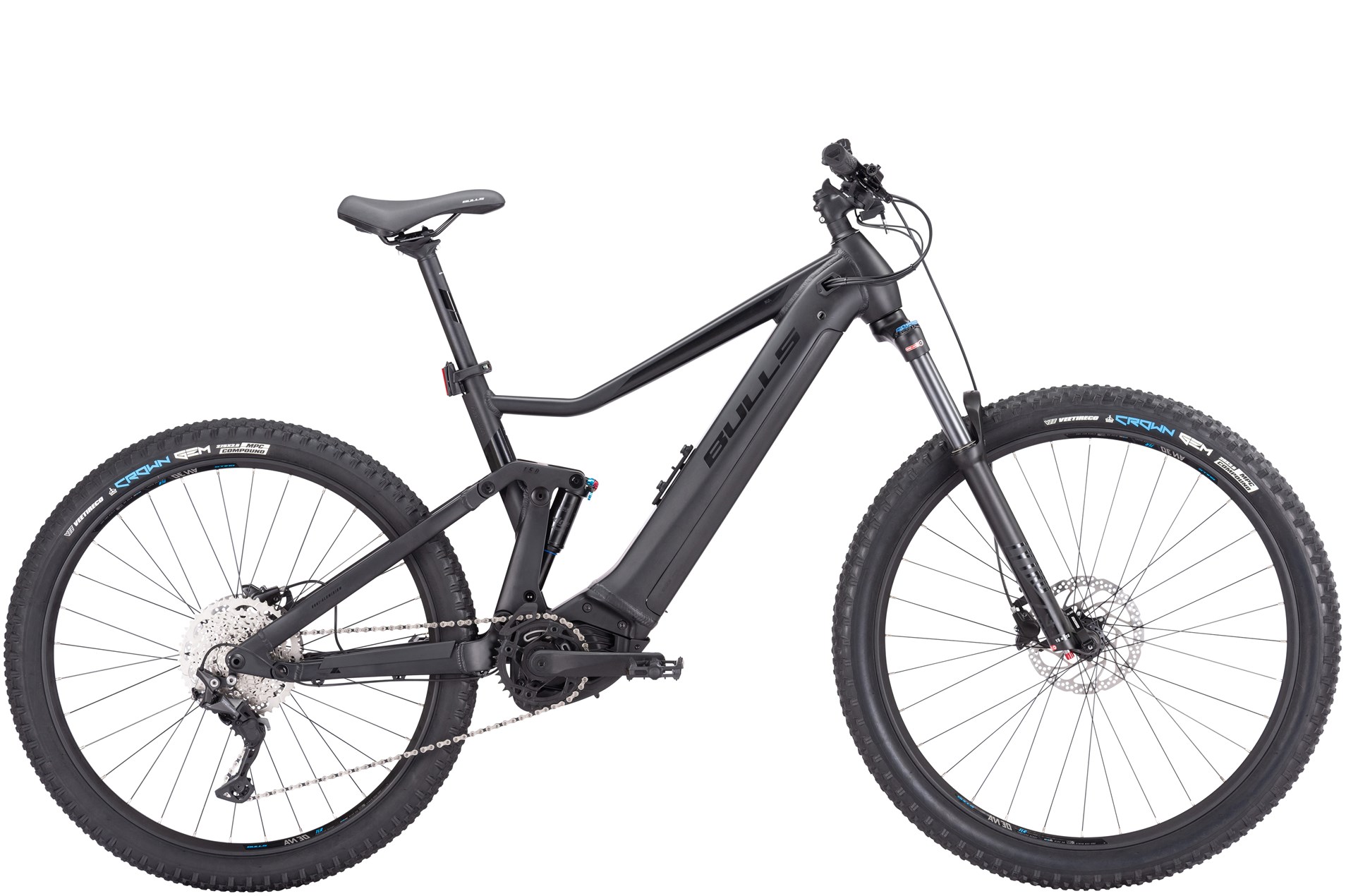E-Bike Bulls Copperhead EVO AM1 29''/27,5'' 750 Wh schwarz 2024 44 cm