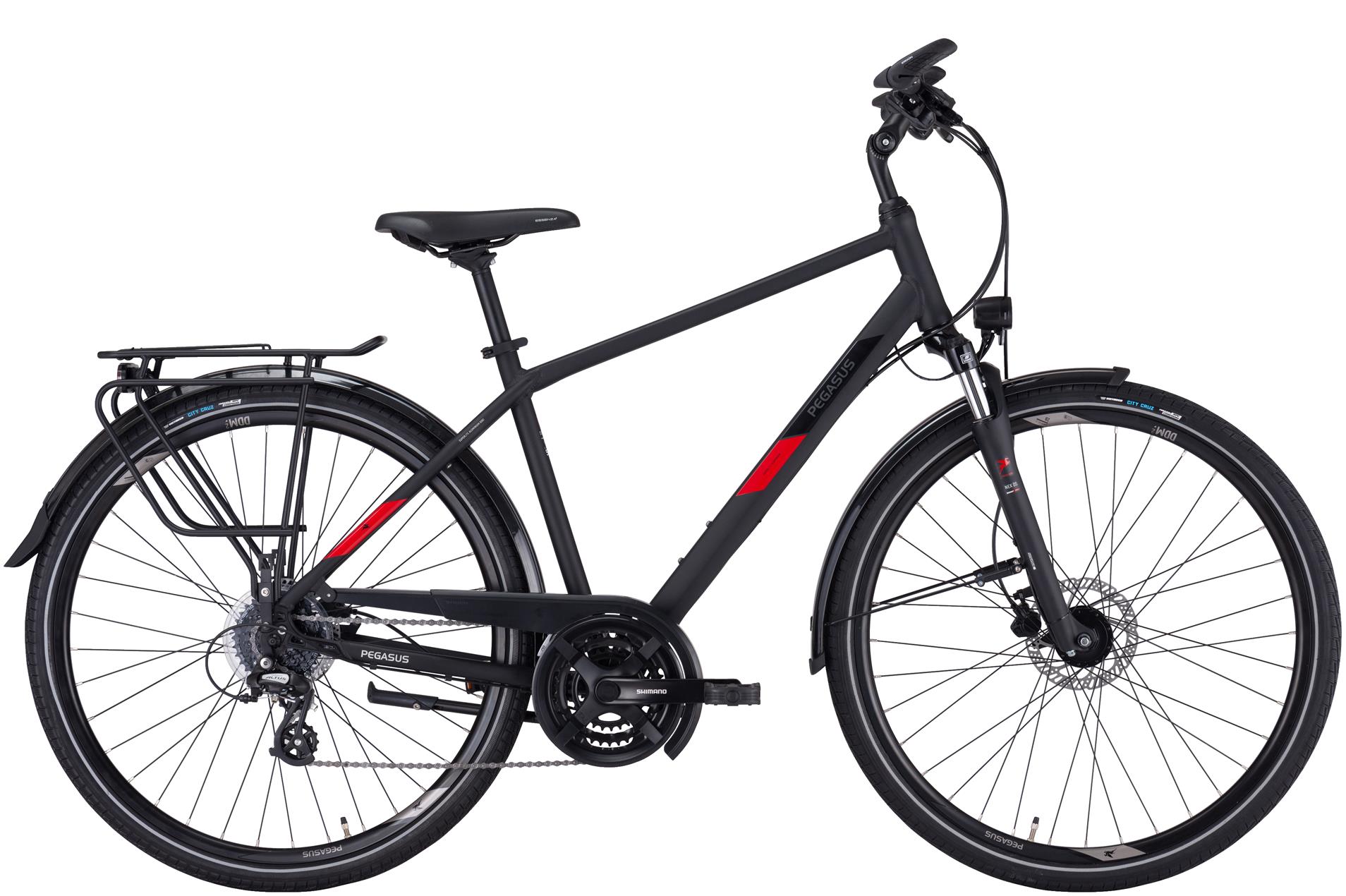 Fahrrad Pegasus Solero SL Disc 24 Herren schwarz 2022/2023 50 cm