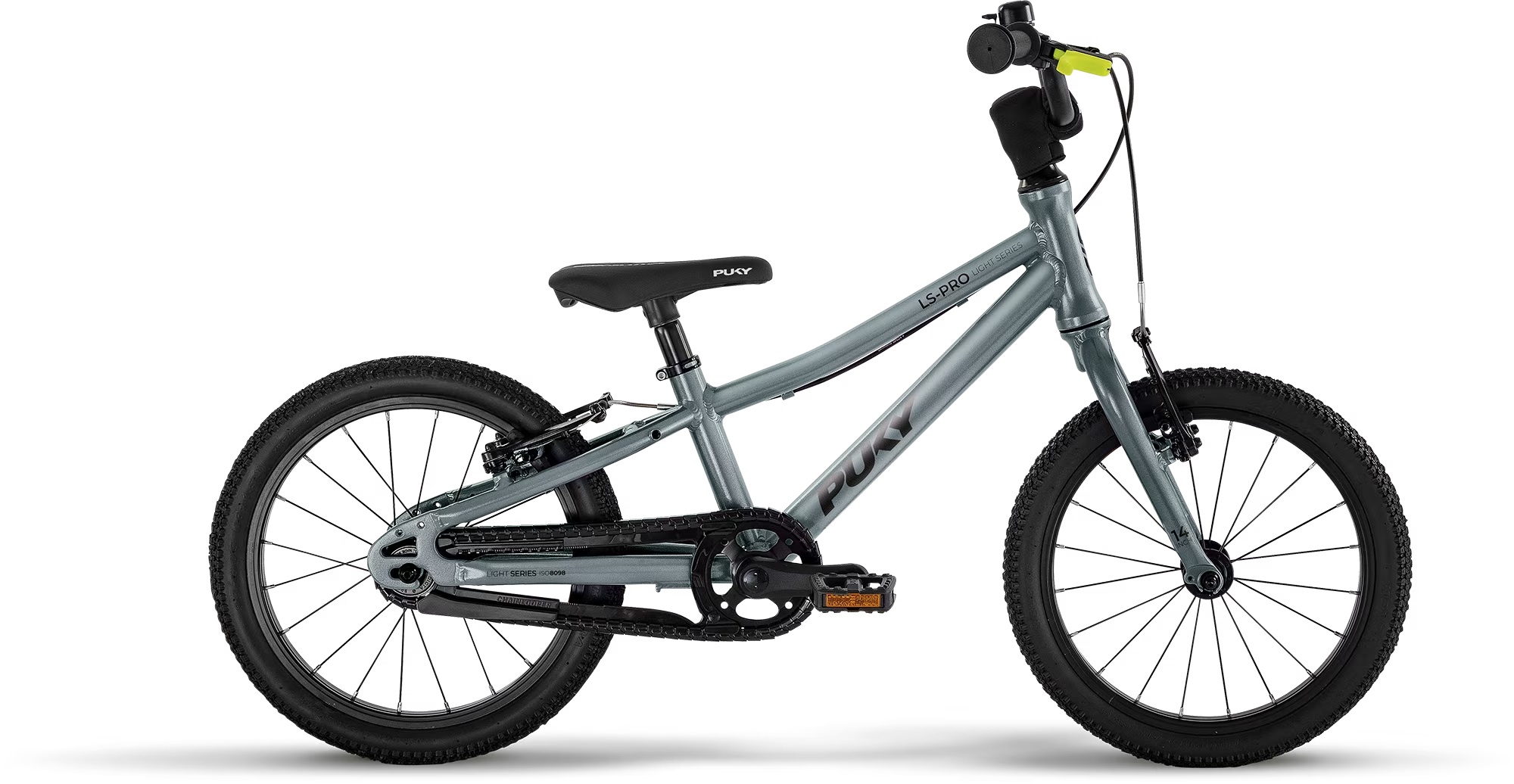Puky Ls-pro 14 Kinderfahrrad - 14 Zoll, Ash Blue, 5,3 Kg, Aluminiumrahmen, Singlespeed, V-brake, Ab 3 Jahren