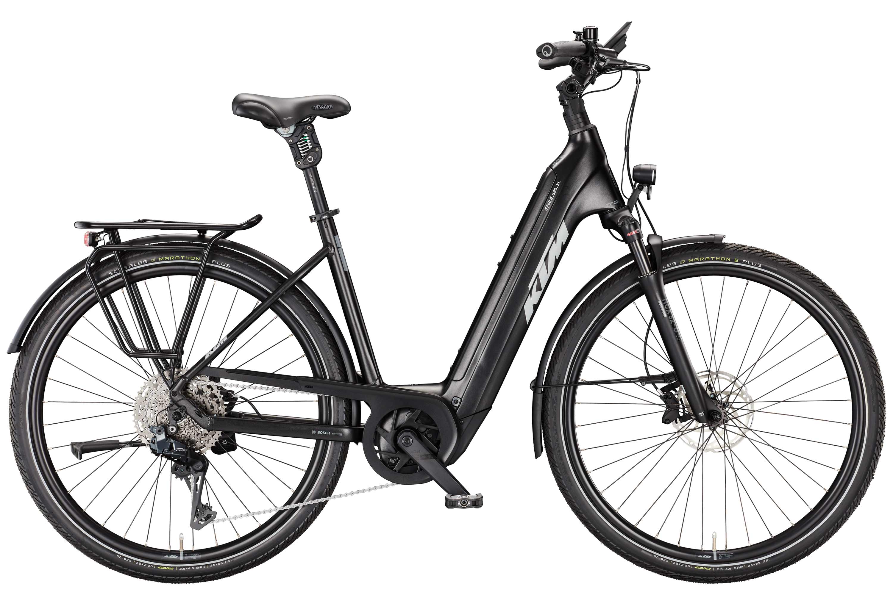 E-Bike KTM Macina Style 820 XL Di2 800 Wh Damen schwarz 2026 51 cm