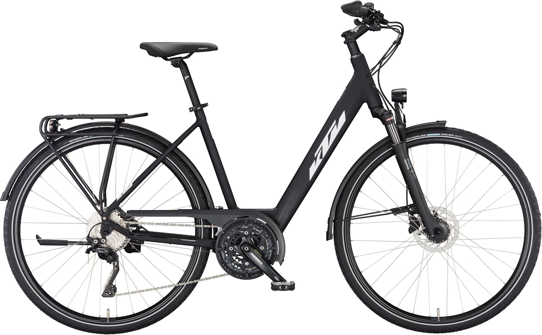 Fahrrad KTM Veneto Light Disc Damen schwarz 2024 46 cm