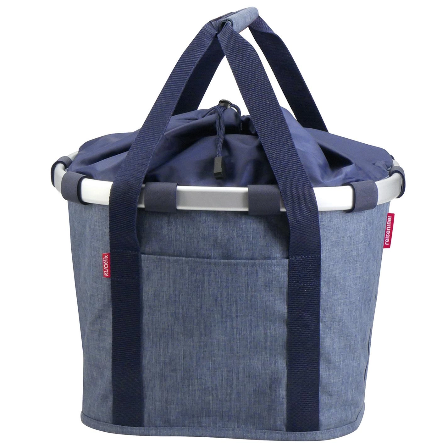 Reisenthel Bikebasket Lenker-Korb twist blue Reisenthel Bikebasket Lenker-Korb twist blue