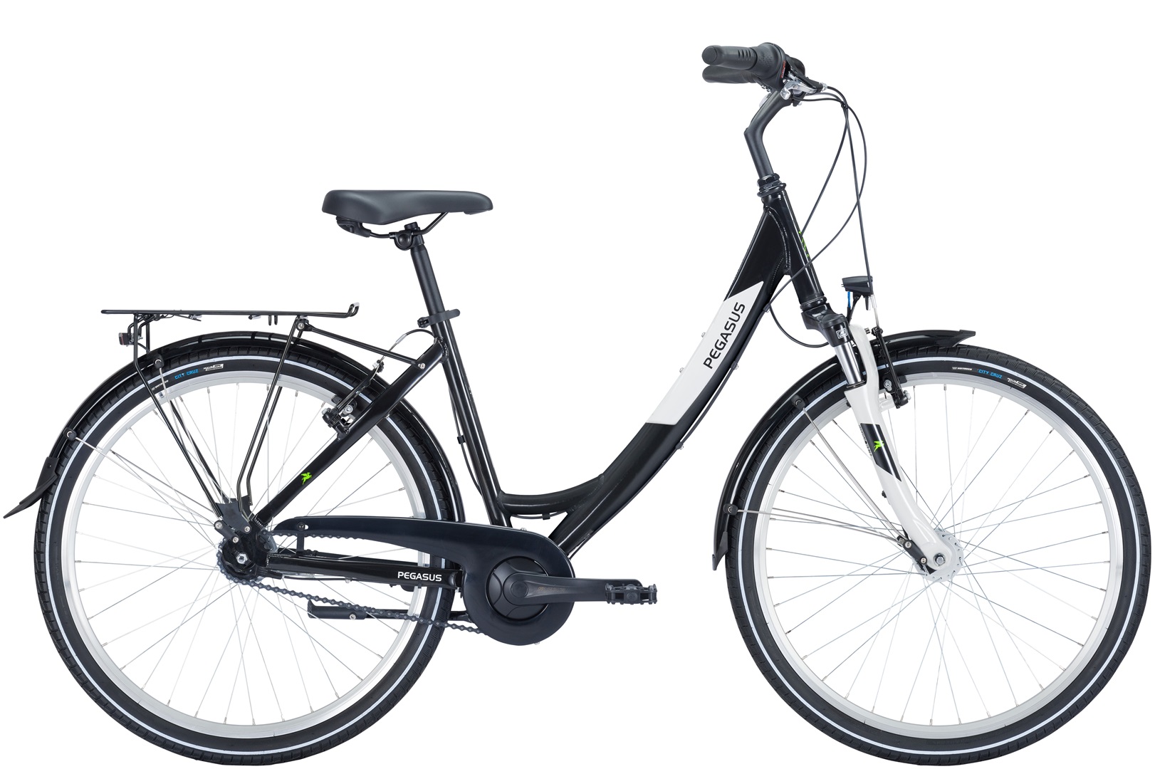 Jugendfahrrad Pegasus Avanti 26'' 7-Gang Mädchen schwarz 2024 38 cm