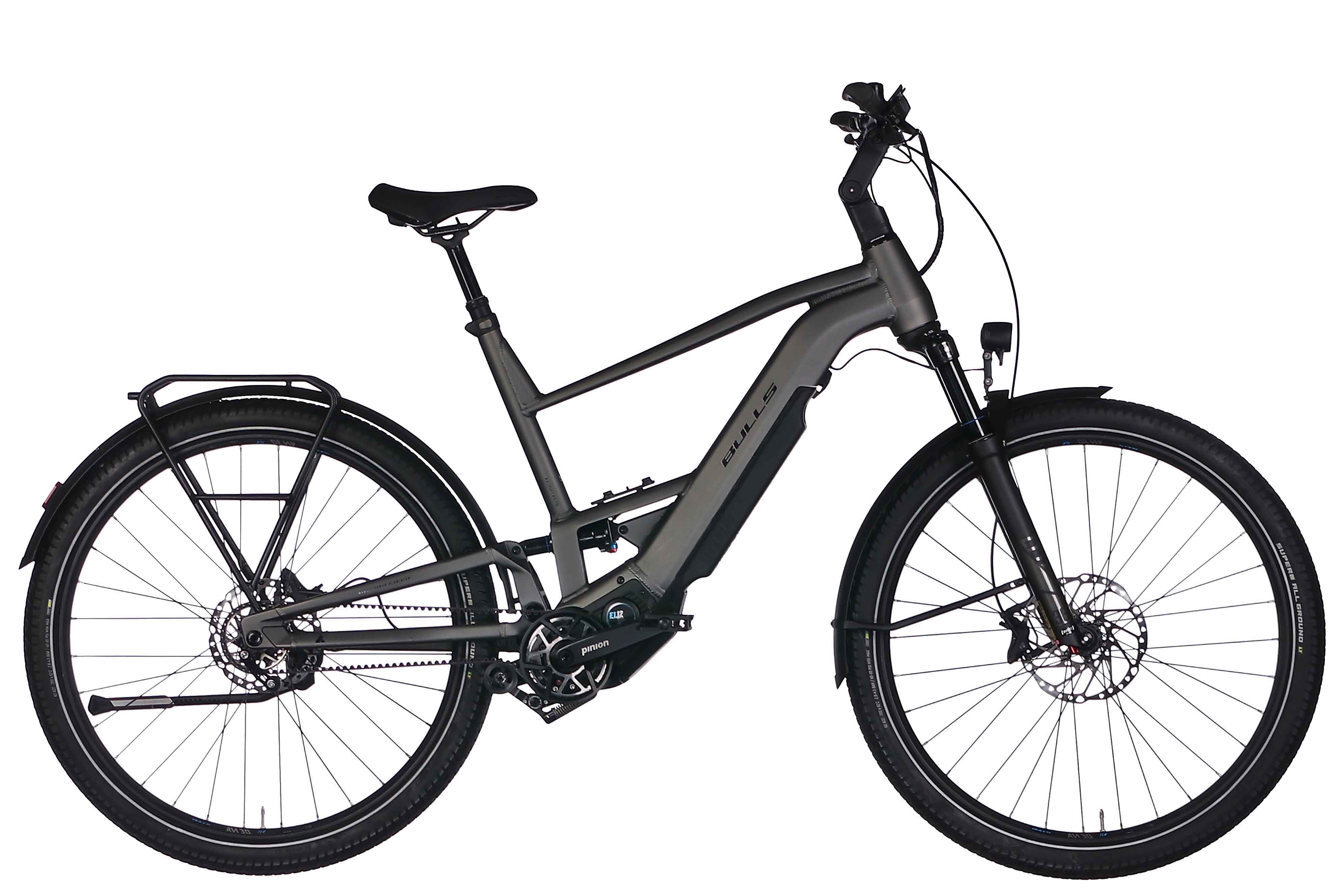 E-Bike Bulls Vuca EVO FSX1 960 Wh Herren grau 2024 44 cm